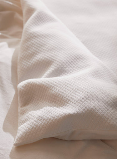 Embossed jersey duvet cover set